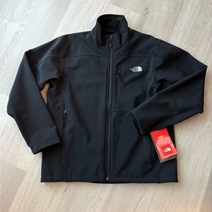 North Face Men's Black Zip Up Jacket